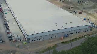 Massive New Fedex Hub  Binghamton NY  Full Aerial Tour [upl. by Baerman]