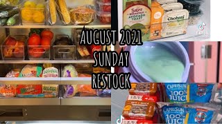 AUGUST 2021  Restocking Videos  TikToks [upl. by Adelbert891]