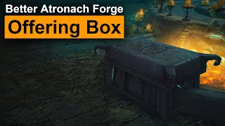 Skyrim Mod Better Atronach Forge Offering Box  No More Dwemer Dresser [upl. by Anayia593]