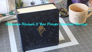 REVIEW of Hosanna Revivals One Thing I Ask 5 Year Prayer Journal [upl. by Theran]