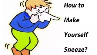 12 Tricks To Make Yourself Sneeze  How To Make Yourself Sneeze [upl. by Karilla]