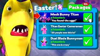 Unlocking EVERY NEW EASTER UNIT in Toilet Tower Defense [upl. by Marty]