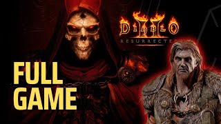 DIABLO 2 RESURRECTED Gameplay Walkthrough Driud FULL GAME  No Commentary [upl. by Irahk810]