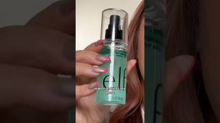 Trying the New Elf Power Grip Dewy Setting Spray elfcosmetics settingspray grip dewy shorts [upl. by Slifka333]