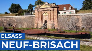 NeufBrisach  Riesige Festungsstadt  Elsass [upl. by Refinne162]