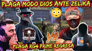 PLAGA RG4 vs MEJOR GALLO DE COMPARES😱ZELIKA SE SORPRENDE DEL NUEVO ESTILO DE JUEGO DE PLAGA [upl. by Danforth647]