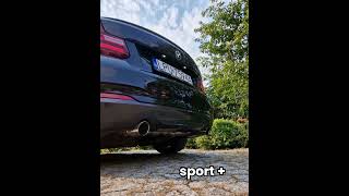 bmw m235i fabspeed rear muffler delete comfort and sport [upl. by Skyler]