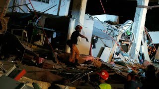 Philippines earthquake kills at least 8 more feared buried [upl. by Pik]