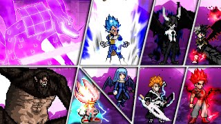 All Transformations  MUGEN [upl. by Oknuj]