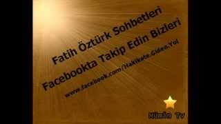 Fatih Öztürk Ramazanı Şerif Sohbeti [upl. by Ennylhsa]