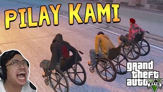 GTA V  HELLO WHEELCHAIR TAGALOG [upl. by Yonit886]