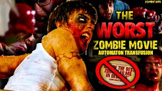 The WORST Zombie Movie YET Everything Wrong with Automaton Transfusion Zombie Sins [upl. by Kline]