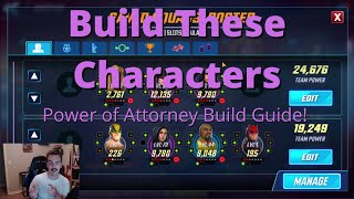 POWER OF ATTORNEY BUILD GUIDE  MSF F2P Event Guide amp Roster Check [upl. by Holli]