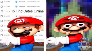 Mario Reacts To SMG4s Browser History [upl. by Kurland]