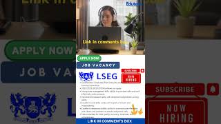 LSEG is Hiring trending jobs success [upl. by Mij867]