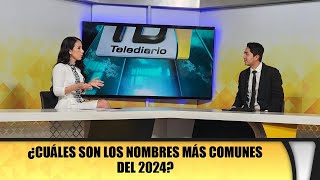 ¿Cuáles son los nombres más comunes del 2024 [upl. by Derby706]