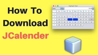 How to add JCalender  JDateChooser  DatePicker in Netbeans  JAVA  HINDI unique developer [upl. by Aronoff]