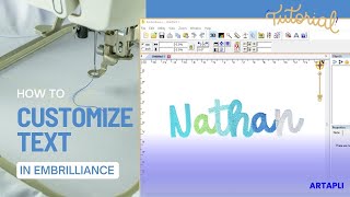 Tutorial How to Customize Colors and Arrange Letters Using Fill Font in Embrilliance [upl. by Georgianne]