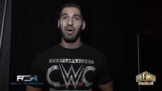 Ariya Daivari on Cruiserweight Classic CWC NXT amp Hoho Lun [upl. by Aidnis]