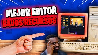 🚀 el MEJOR EDITOR de VIDEOS para PC DE BAJOS RECURSOS 2024 🔥 [upl. by Middleton]