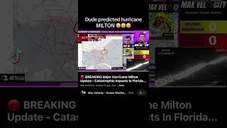 Predicted Hurricane Milton [upl. by Atisor159]