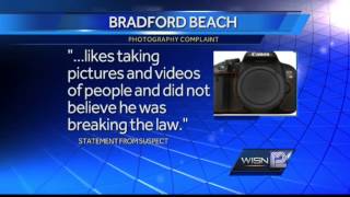 Mukwonago man accused of taking pictures of women children at Bradford Beach [upl. by Yroggerg148]