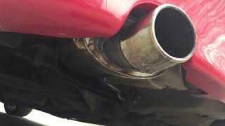 Alfa Romeo 147 20 TS CSC Marmitte exhaust [upl. by Verge]