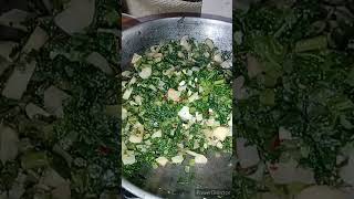 Reddish mooli bhaji easy recipe homemade song love arijitsingh recipe patrioticsongs reel [upl. by Jermyn]