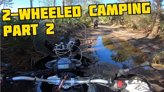 2Wheeled Camping Trip CSC RX4 Part 2 [upl. by Ordnagela]