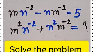 An Easy Algebraic Math Problem solution [upl. by Deborah451]