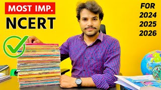 Most Important NCERT Books for UPSC  UPSC NCERT Book List  6th to 12th NCERT Books for UPSC [upl. by Idyak]