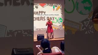 Glimpses of teacher’s day performance 💕teachersday kishorekumarsongs singing sing shortsfeed [upl. by Schwinn]