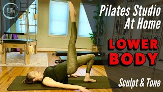 Pilates Legs amp Glutes  A Pilates Sculpt amp Tone Workout [upl. by Eetnuahs]