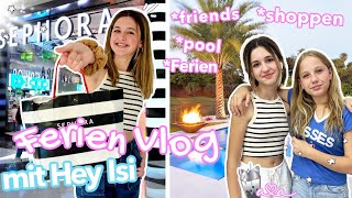 Ferien Vlog mit Hey Isi  Pool Shoppen amp Sephora Haul 💜 Alles Ava [upl. by Cinimod]