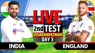 India vs England 2nd Test  India vs England Live  IND vs ENG Live Score amp Commentary Session 2 [upl. by Mohamed]