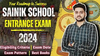 Sainik school entrance exam class 9 2024  sainik school entrance exam 2024  aissee 2024 [upl. by Ahouh953]