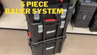 Bauer new modular storage system in store New Icon tool HarborFreight [upl. by Onaicnop973]