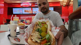 Chicken Philly la Charleys Philly Steaks  Samsung S22 ieftin in Dubai [upl. by Anirres]