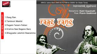 Raag Rang Kadri Gopalnath ampPravin Godkhindi [upl. by Llezo]