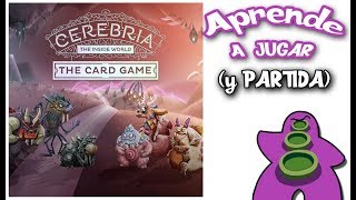 Cerebria El Juego de Cartas  Cómo se juega  Reseña y Partida  Juego de Mesa [upl. by Stanzel93]