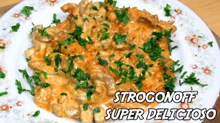 DELICIOSO STROGONOFF SUPER FACIL DE HACER  LA COCINA DE NESTOR [upl. by Perrins85]