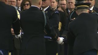 Rep John Dingell laid to rest at Arlington National Cemetery [upl. by Basham]