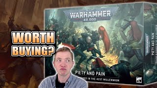 Piety amp Pain 40k Unboxing Value Sisters of Battle Palatine Lelith Hesperax [upl. by Aneehsit]