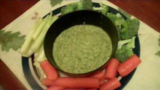 Raw spinach and artichoke dip  dairyfree nutfree [upl. by Amadeus390]