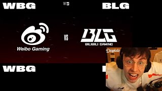 BLG vs WBG  Caedrel co stream FULL VOD  Worlds 2023 SEMIFINALS Stage day 1 [upl. by Riamo530]