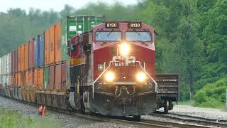 CP 8130 North Through Midhurst Mactier Sub [upl. by Alorac52]