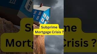 What is meant by quotSubprime Mortgage Crisisquot  moneywiseminutiae [upl. by Aesoh]