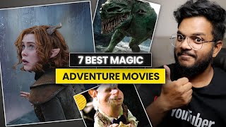 TOP 7 BEST Magic Adventure Movies In Hindi  Best Magical Fantasy Movies  Shiromani Kant [upl. by Yrebmik]