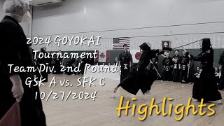 2024 GOYOKAI Tournament Team Div 2nd round GSK A vs SFK C  Highlights [upl. by Lidaa]