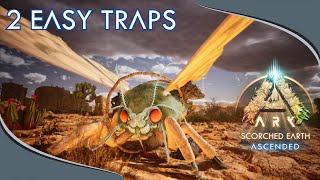 Two Easy Traps to Tame a Lymantria Moth  Ark Survival Ascended [upl. by Sualakcin]